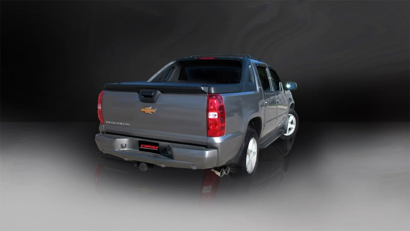 Corsa 2007-2008 Chevrolet Suburban 1500 5.3L V8 Polished Sport Cat-Back Exhaust Corsa 2007-2008 Chevrolet Suburban 1500 5.3L V8 Polished Sport Cat-Back Exhaust