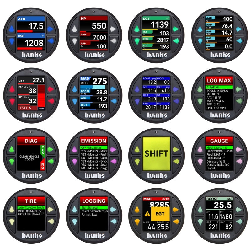 Banks Power 17-19 GM 2500 6.6L L5P Derringer Tuner (Gen 2) w/ 1.8in iDash DataMonster Banks Power 17-19 GM 2500 6.6L L5P Derringer Tuner (Gen 2) w/ 1.8in iDash DataMonster