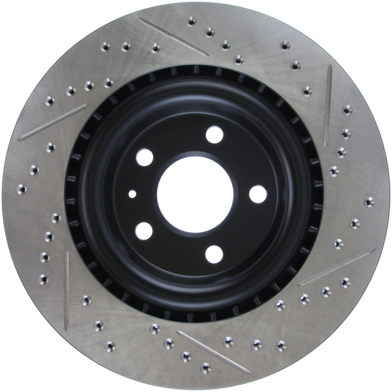 StopTech Slotted & Drilled Sport Brake Rotor StopTech Slotted & Drilled Sport Brake Rotor
