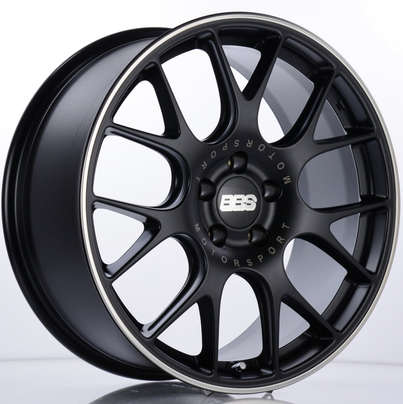 BBS CH-R 19x8.5 5x120 ET32 Satin Black Polished Rim Protector Wheel -82mm PFS/Clip Required BBS CH-R 19x8.5 5x120 ET32 Satin Black Polished Rim Protector Wheel -82mm PFS/Clip Required