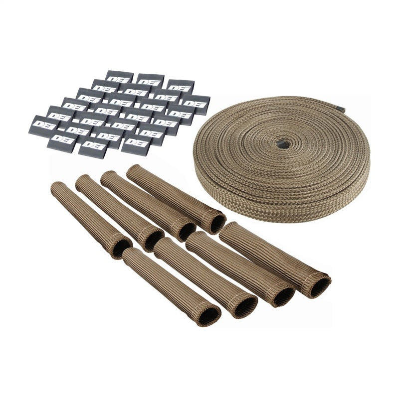 DEI Protect-A-Boot and Wire Kit 8 Cylinder - Titanium DEI Protect-A-Boot and Wire Kit 8 Cylinder - Titanium