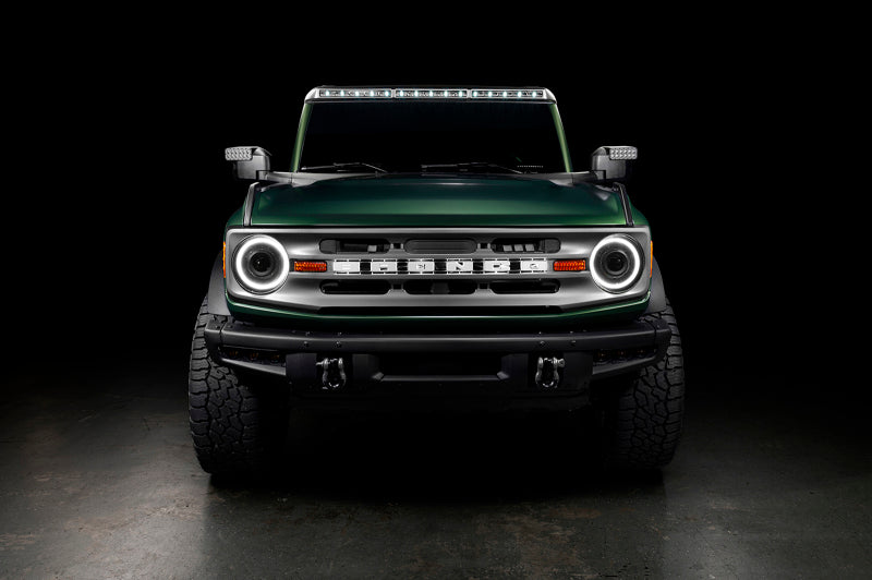 Oracle 2021+ Ford Bronco Oculus  Bi-LED Projector Headlights - Amber/White Switchback SEE WARRANTY Oracle 2021+ Ford Bronco Oculus  Bi-LED Projector Headlights - Amber/White Switchback SEE WARRANTY