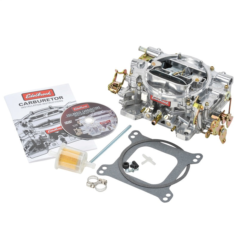 Edelbrock Carburetor Performer Series 4-Barrel 750 CFM Manual Choke Satin Finish Edelbrock Carburetor Performer Series 4-Barrel 750 CFM Manual Choke Satin Finish