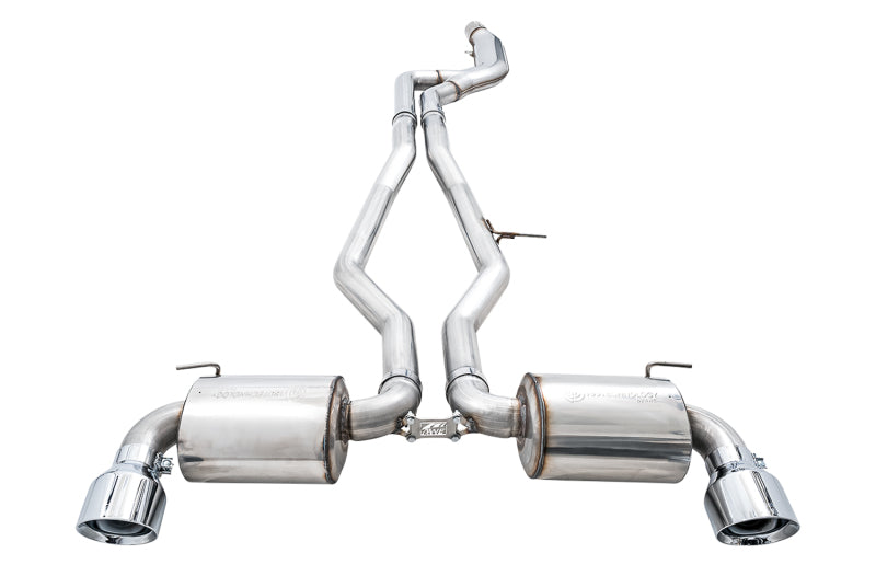 AWE 2020 Toyota Supra A90 Non-Resonated Touring Edition Exhaust - 5in Chrome Silver Tips AWE 2020 Toyota Supra A90 Non-Resonated Touring Edition Exhaust - 5in Chrome Silver Tips