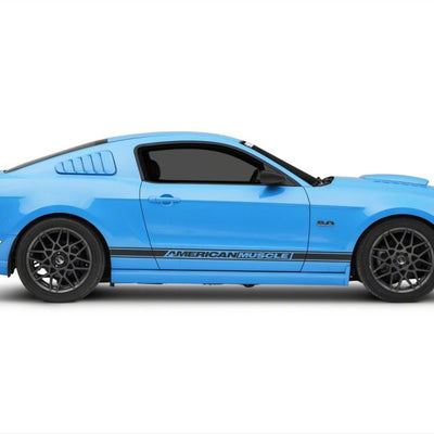 Raxiom10-14 Ford Mustang Axial Series LED Side and Quarter Marker Lights- Clear