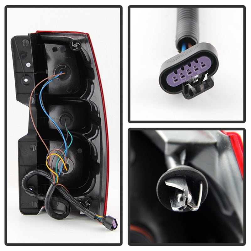 Xtune Chevy Suburban 07-13 Driver Side Tail Lights - OEM Left ALT-JH-CSUB07-OE-L Xtune Chevy Suburban 07-13 Driver Side Tail Lights - OEM Left ALT-JH-CSUB07-OE-L