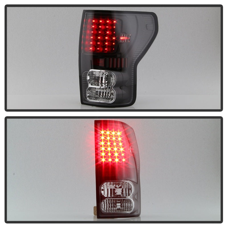 Xtune Toyota Tundra 07-13 LED Tail Lights Black ALT-ON-TTU07-LED-BK Xtune Toyota Tundra 07-13 LED Tail Lights Black ALT-ON-TTU07-LED-BK