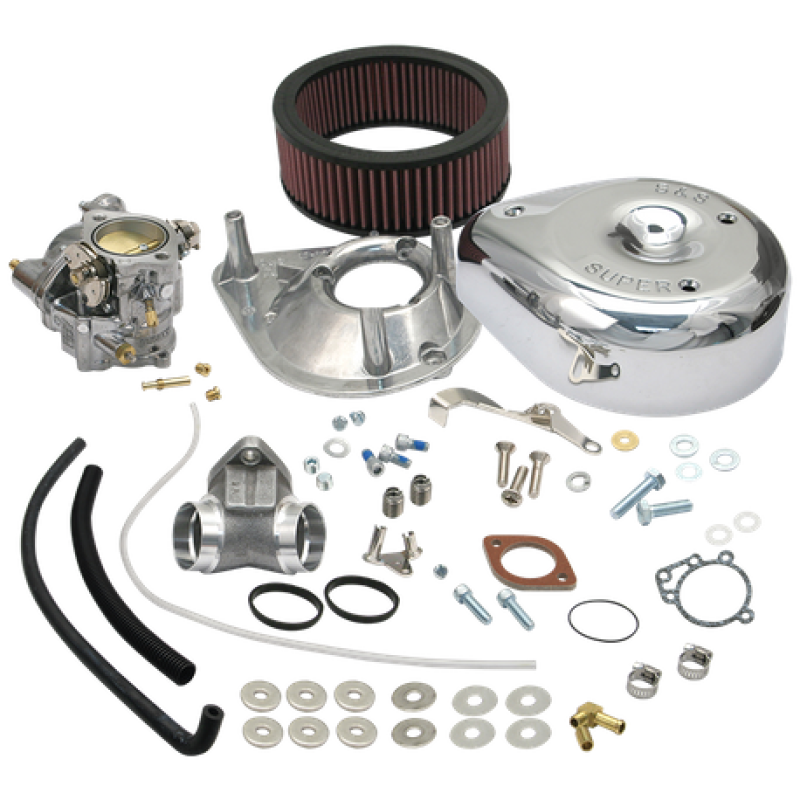 S&S Cycle 86-90 Sportster Models Super E Carburetor Kit S&S Cycle 86-90 Sportster Models Super E Carburetor Kit
