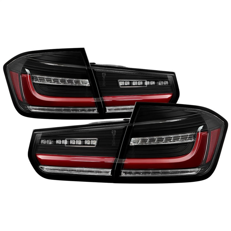 Spyder BMW 3 Series F30 2012-2018 Full LED Tail Lights (ALT-YD-BMWF3012-SEQ-BK) Black (WONT FIT X3) Spyder BMW 3 Series F30 2012-2018 Full LED Tail Lights (ALT-YD-BMWF3012-SEQ-BK) Black (WONT FIT X3)