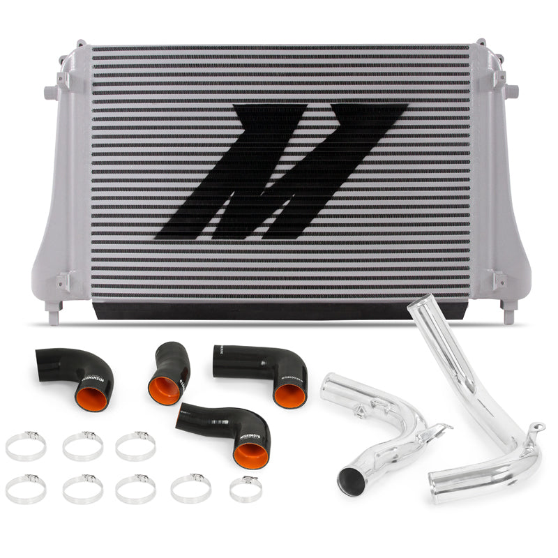 Mishimoto 2015+ VW MK7 Golf TSI / GTI / R Performance Intercooler Kit w/ Pipes (Polished) Mishimoto 2015+ VW MK7 Golf TSI / GTI / R Performance Intercooler Kit w/ Pipes (Polished)