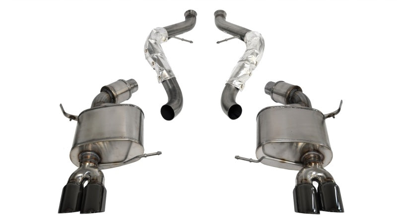Corsa 2008-2012 BMW M3 E90 Black Sport Cat-Back Exhaust Corsa 2008-2012 BMW M3 E90 Black Sport Cat-Back Exhaust