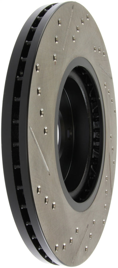 StopTech 06-07 350Z / 05-07 G35 exp Sport/ 06-07 G35X SportStop Slotted & Drilled Front Left Rotor StopTech 06-07 350Z / 05-07 G35 exp Sport/ 06-07 G35X SportStop Slotted & Drilled Front Left Rotor