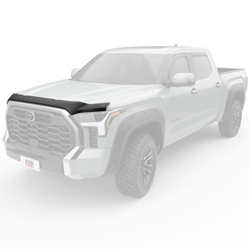 EGR 22-23 Toyota Tundra Superguard Hood Guard - Dark Smoke EGR 22-23 Toyota Tundra Superguard Hood Guard - Dark Smoke