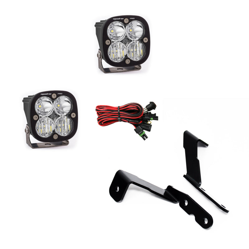 Baja Designs 2007-2013 GM Silverado/Sierra Squadron Pro Lights A-Pillar Kit Baja Designs 2007-2013 GM Silverado/Sierra Squadron Pro Lights A-Pillar Kit