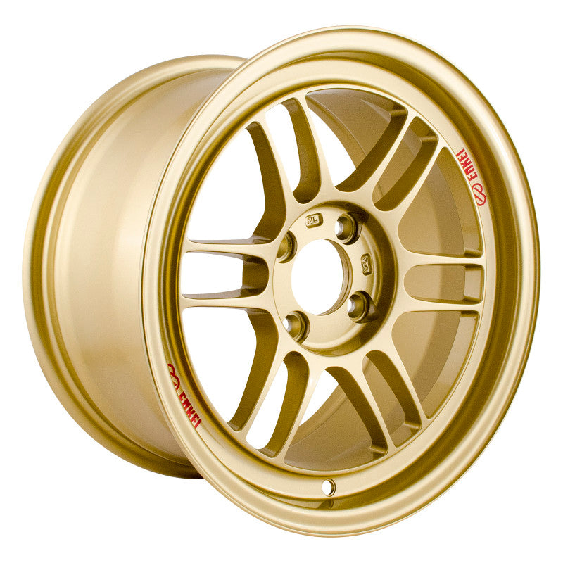 Enkei RPF1 15x8 4x100 28mm Offset 75mm Bore Gold Wheel Enkei RPF1 15x8 4x100 28mm Offset 75mm Bore Gold Wheel