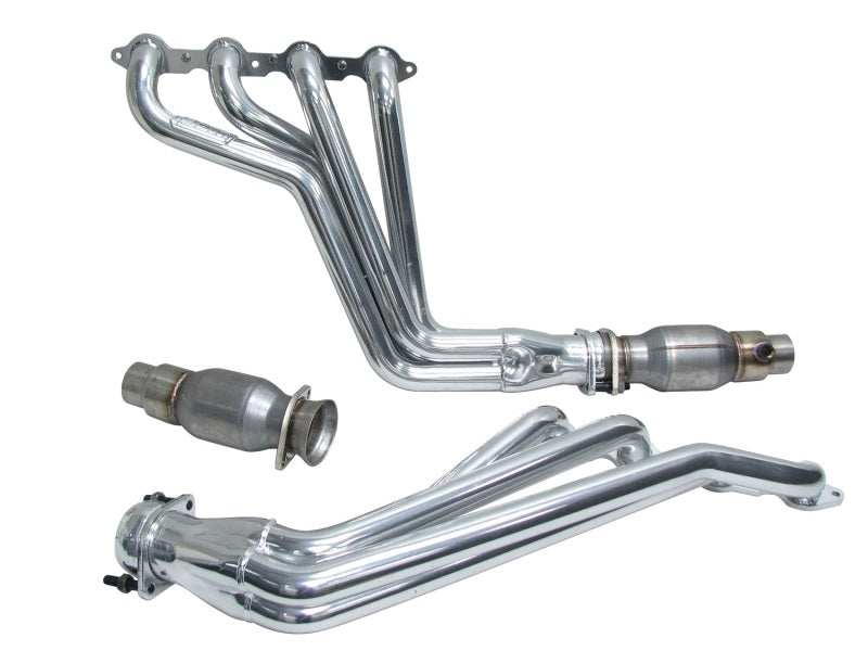 BBK 10-15 Camaro LS3 L99 Long Tube Exhaust Headers With Converters - 1-3/4 Silver Ceramic BBK 10-15 Camaro LS3 L99 Long Tube Exhaust Headers With Converters - 1-3/4 Silver Ceramic