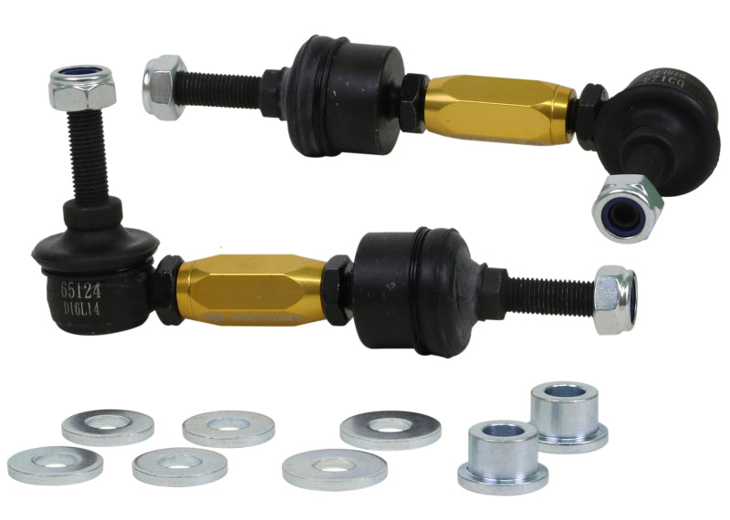 Whiteline 2012+ Ford Focus ST Rear Adjustable Heavy Duty Sway Bar Link Kit Whiteline 2012+ Ford Focus ST Rear Adjustable Heavy Duty Sway Bar Link Kit