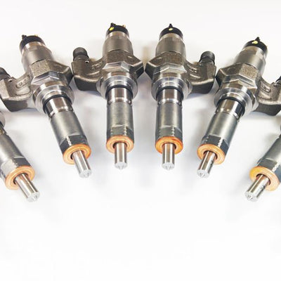 DDP 01-04 Chevrolet Duramax 6.6L LB7 Reman Injector Set - 50hp (25% Over)