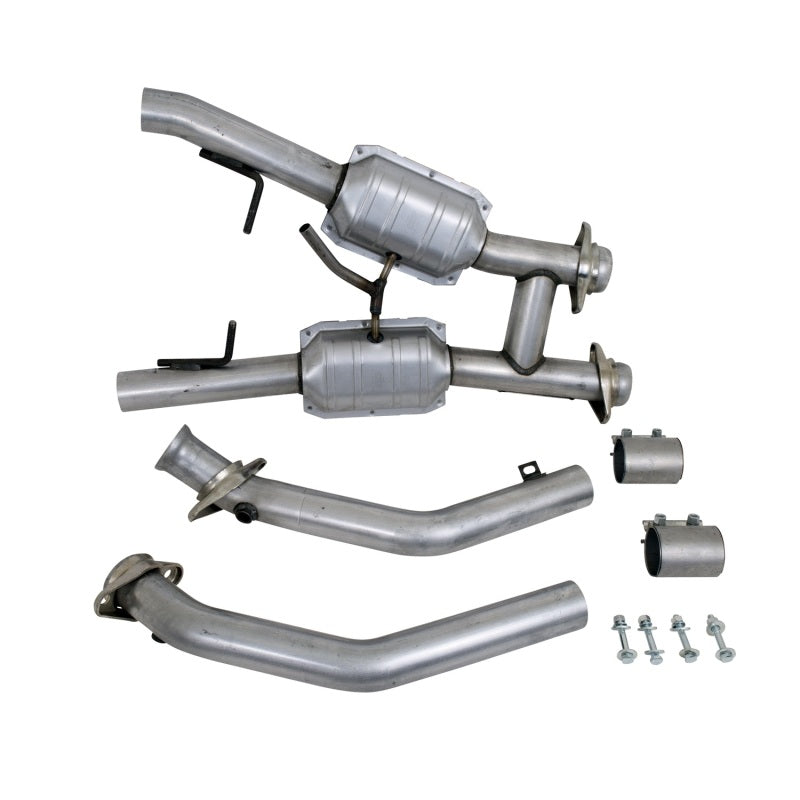 BBK 94-95 Mustang 5.0 High Flow H Pipe With Catalytic Converters - 2-1/2 BBK 94-95 Mustang 5.0 High Flow H Pipe With Catalytic Converters - 2-1/2