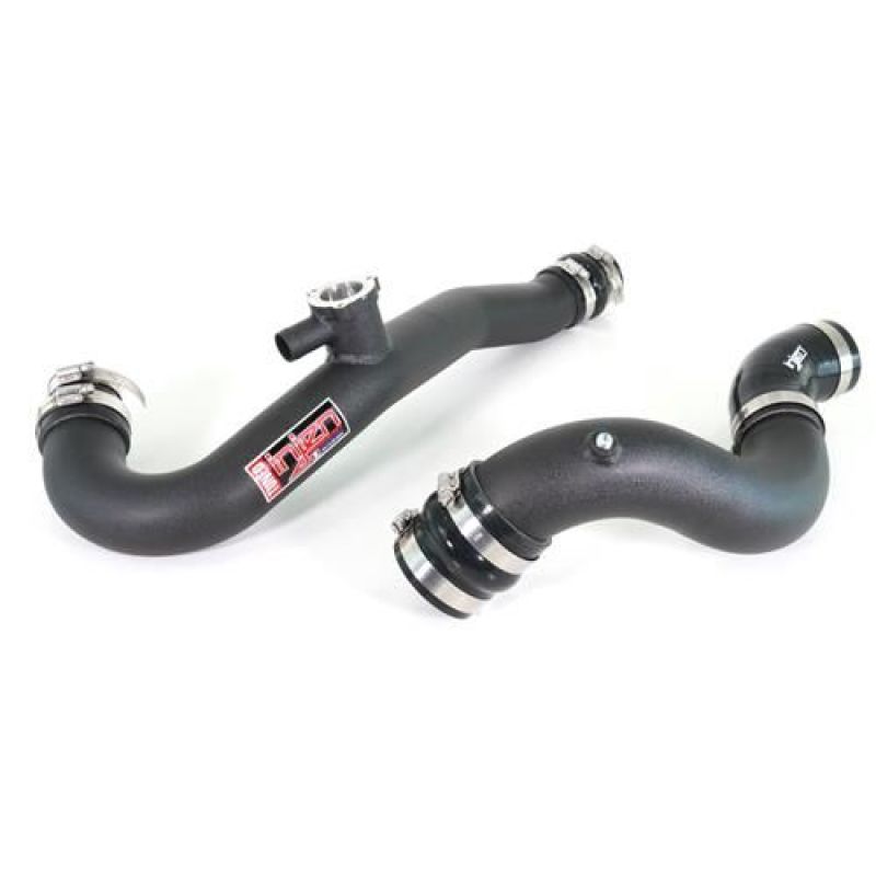 Injen 15-19 Ford Mustang 2.3L EcoBoost Aluminum Intercooler Piping Kit - Wrinkle Black Injen 15-19 Ford Mustang 2.3L EcoBoost Aluminum Intercooler Piping Kit - Wrinkle Black
