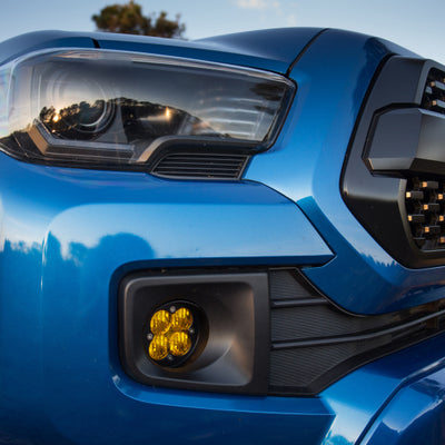 Baja Designs 12+ Toyota Tacoma Squadron Sport WC LED Light Kit - Amber