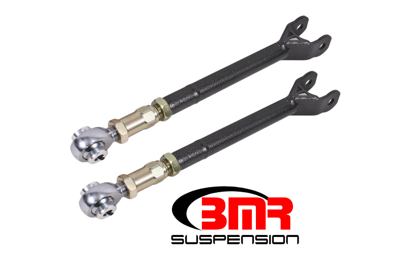 BMR 08-17 Challenger Lower Trailing Arms w/ On-Car Adj. Rod Ends - Black Hammertone BMR 08-17 Challenger Lower Trailing Arms w/ On-Car Adj. Rod Ends - Black Hammertone