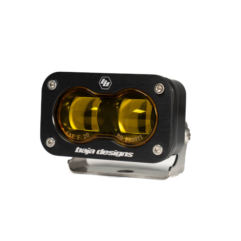 Baja Designs 21-22 Ford Bronco w/Steel Bumper S2 SAE Pro Fog Pocket Light Kit - Amber Baja Designs 21-22 Ford Bronco w/Steel Bumper S2 SAE Pro Fog Pocket Light Kit - Amber