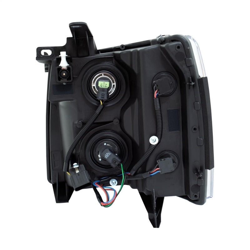 ANZO 2007-2013 Chevrolet Silverado Crystal Headlights Black ANZO 2007-2013 Chevrolet Silverado Crystal Headlights Black