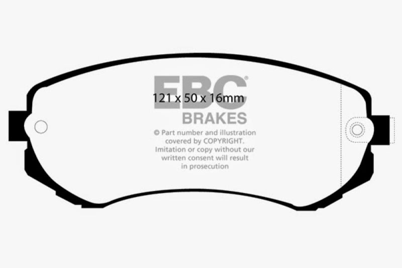 EBC 89-94 Nissan Skyline (R32) 1.8 Greenstuff Front Brake Pads EBC 89-94 Nissan Skyline (R32) 1.8 Greenstuff Front Brake Pads