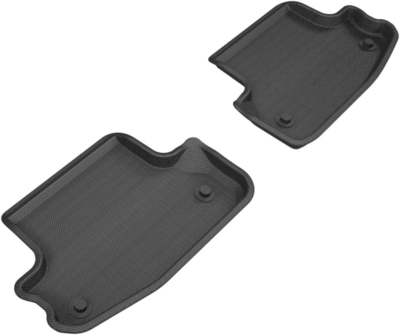 3D MAXpider 18-20 Audi A5 Coupe / S5 Coupe Kagu 2nd Row Floormats - Black 3D MAXpider 18-20 Audi A5 Coupe / S5 Coupe Kagu 2nd Row Floormats - Black