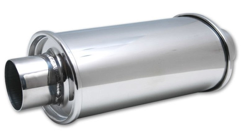 Vibrant ULTRA QUIET Resonator 2in inlet / outlet x 13.75in overall length Vibrant ULTRA QUIET Resonator 2in inlet / outlet x 13.75in overall length