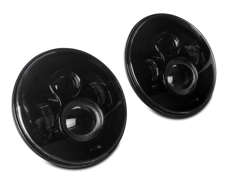 Raxiom 97-18 Jeep Wrangler TJ/JK Axial Series LED Daymaker Headlights- Black Housing (Clear Lens) Raxiom 97-18 Jeep Wrangler TJ/JK Axial Series LED Daymaker Headlights- Black Housing (Clear Lens)