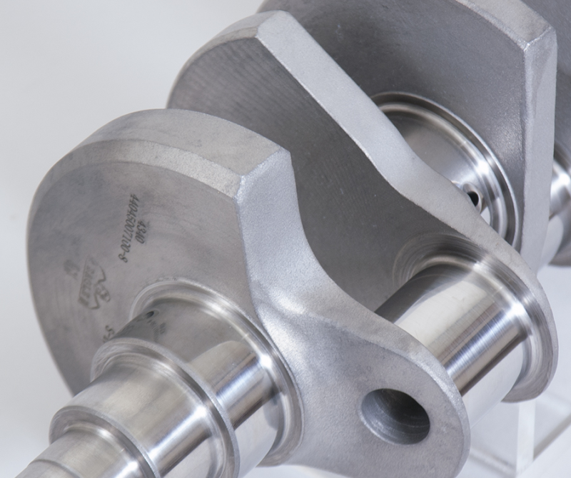 Eagle Chrysler RB 4340 Crank 4.5in Stroke 2.2in Rod Pin 8 Bolt Flange Eagle Chrysler RB 4340 Crank 4.5in Stroke 2.2in Rod Pin 8 Bolt Flange