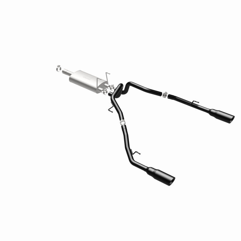 Magnaflow 09-15 Dodge Ram 1500 V8 Dual Spilt Rear Exit Black Stainless C/B Perf Exhaust Magnaflow 09-15 Dodge Ram 1500 V8 Dual Spilt Rear Exit Black Stainless C/B Perf Exhaust
