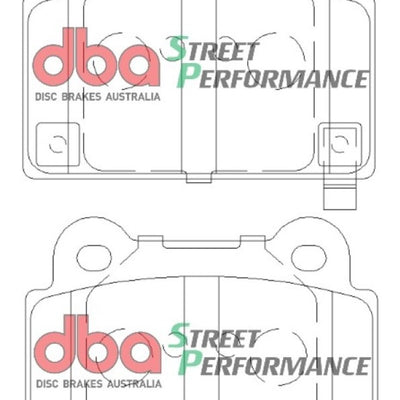 DBA 08-14 Mitsubishi EVO SP500 Rear Brake Pads