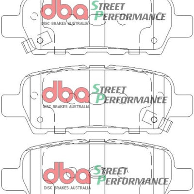 DBA 07-13 Nissan Sentra SP500 Rear Brake Pads