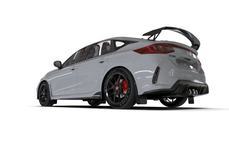 Rally Armor 23-25 Honda Civic Type R Black Mud Flap Red Logo Rally Armor 23-25 Honda Civic Type R Black Mud Flap Red Logo