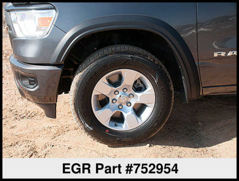 EGR 2019 RAM 1500 Rugged Style Fender Flares - Set EGR 2019 RAM 1500 Rugged Style Fender Flares - Set
