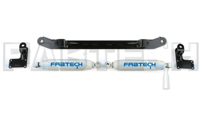 Fabtech 05-21 Ford F250/350 4WD Dual Performance Steering Stabilizer - Opposing Style Fabtech 05-21 Ford F250/350 4WD Dual Performance Steering Stabilizer - Opposing Style