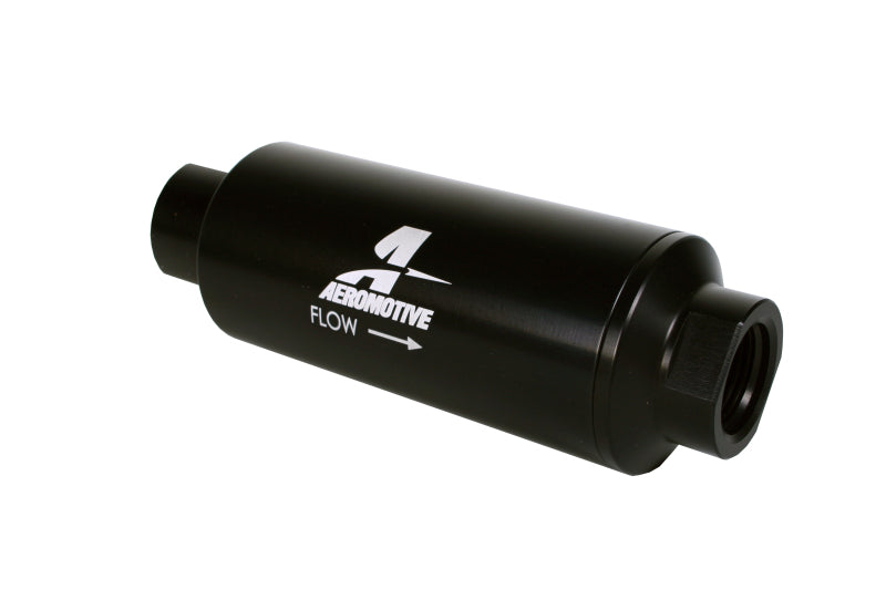 Aeromotive In-Line Filter - (AN-12 ORB) 10 Micron Microglass Element Aeromotive In-Line Filter - (AN-12 ORB) 10 Micron Microglass Element