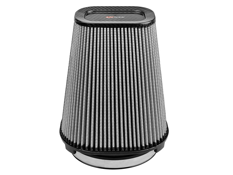 aFe MagnumFLOW Pro Dry S Air Filter (7.5x5.5in) F x (9x7in) B x (5.75x3.75in) T (Carbon) x 10in H aFe MagnumFLOW Pro Dry S Air Filter (7.5x5.5in) F x (9x7in) B x (5.75x3.75in) T (Carbon) x 10in H
