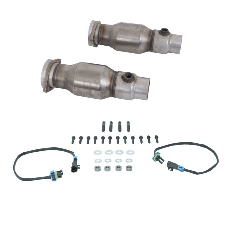 BBK 10-15 Camaro LS3 L99 Long Tube Exhaust Headers With Converters - 1-3/4 Chrome BBK 10-15 Camaro LS3 L99 Long Tube Exhaust Headers With Converters - 1-3/4 Chrome