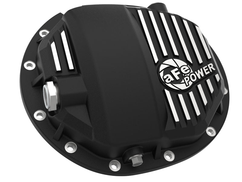 aFe Power Pro Series AAM 9.5/9.76 Rear Diff Cover Black w/Mach Fins 14-19 GM Silverado/Sierra 1500 aFe Power Pro Series AAM 9.5/9.76 Rear Diff Cover Black w/Mach Fins 14-19 GM Silverado/Sierra 1500