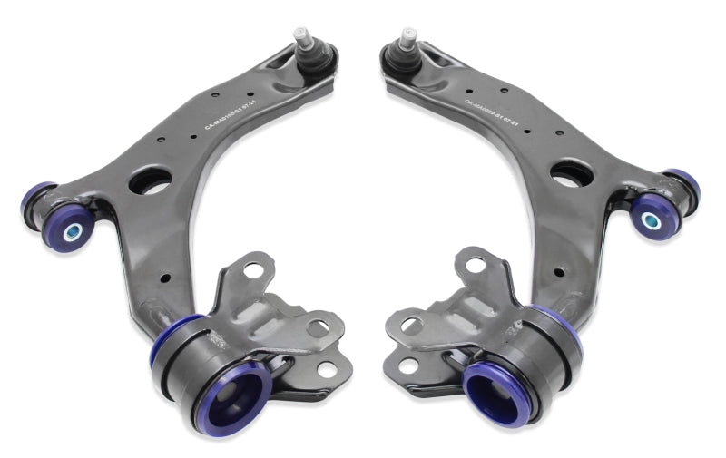 SuperPro 10-14 Mazda3 Front Lower Control Arm Set W/ Sp Bushings SuperPro 10-14 Mazda3 Front Lower Control Arm Set W/ Sp Bushings