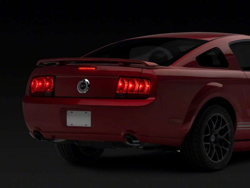 Raxiom 05-09 Ford Mustang Axial Series LED Third Brake Light- Red Lens Raxiom 05-09 Ford Mustang Axial Series LED Third Brake Light- Red Lens