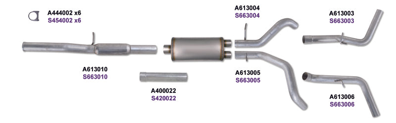 Diamond Eye KIT 3in CB DUAL GAS AL CHEVY/GM 4.3L 5.3L 1500 Diamond Eye KIT 3in CB DUAL GAS AL CHEVY/GM 4.3L 5.3L 1500