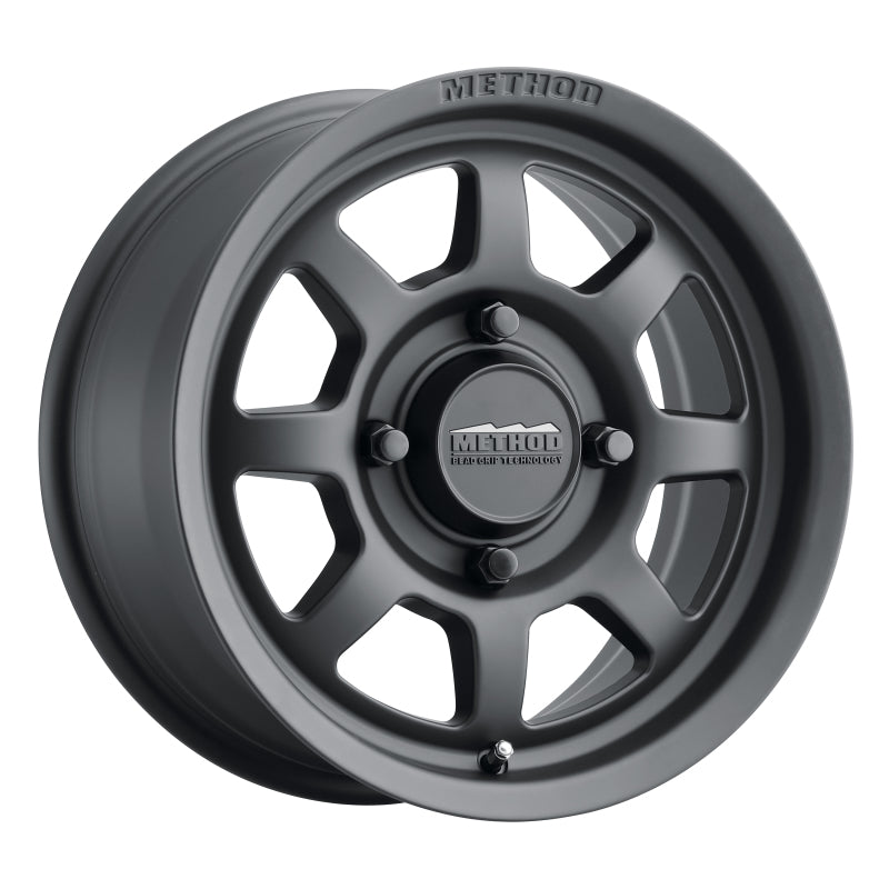 Method MR410 14x7 4+3/+13mm Offset 4x136 106.25mm CB Matte Black Wheel Method MR410 14x7 4+3/+13mm Offset 4x136 106.25mm CB Matte Black Wheel