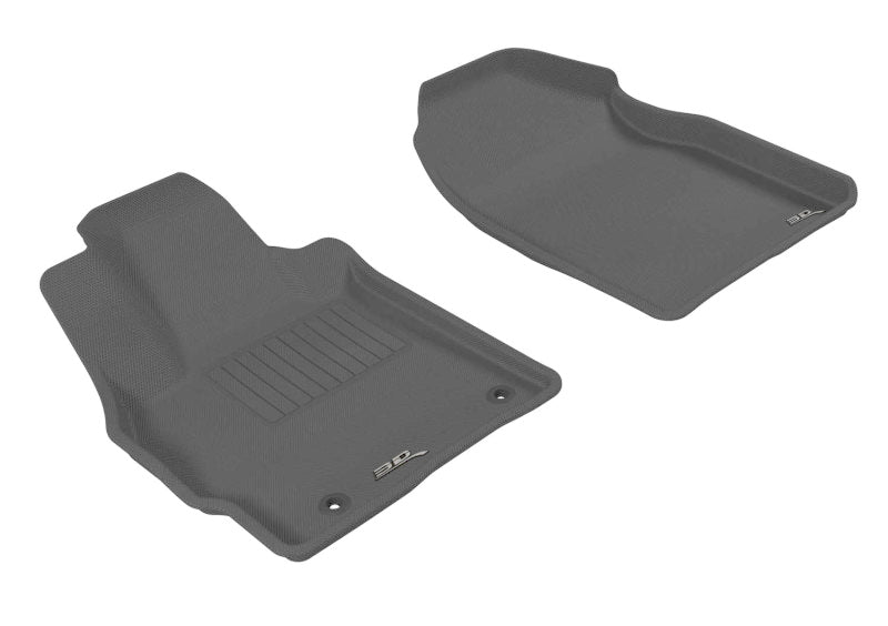 3D MAXpider 2007-2012 Mazda CX-7 Kagu 1st Row Floormat - Gray 3D MAXpider 2007-2012 Mazda CX-7 Kagu 1st Row Floormat - Gray