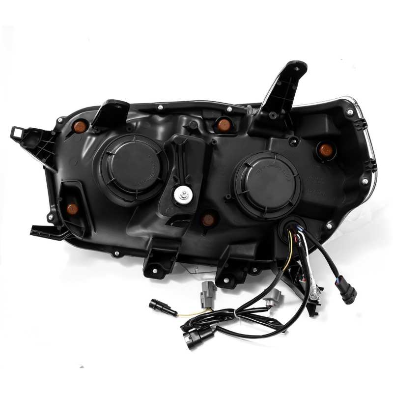 AlphaRex 10-13 Toyota 4Runner NOVA LED Proj Headlights Plank Style Alpha Black w/Seq Signal/DRL AlphaRex 10-13 Toyota 4Runner NOVA LED Proj Headlights Plank Style Alpha Black w/Seq Signal/DRL