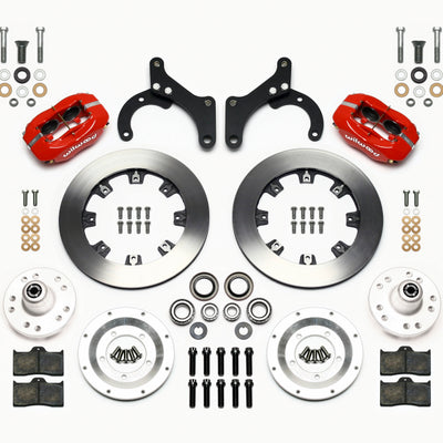 Wilwood Forged Dynalite Front Kit 12.19in Red 59-64 Chevy Impala / 63-64 Corvette
